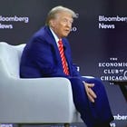 Donald Trump Rambled For An Hour About Tariffs, Doing Deals, Didn't Dance At All