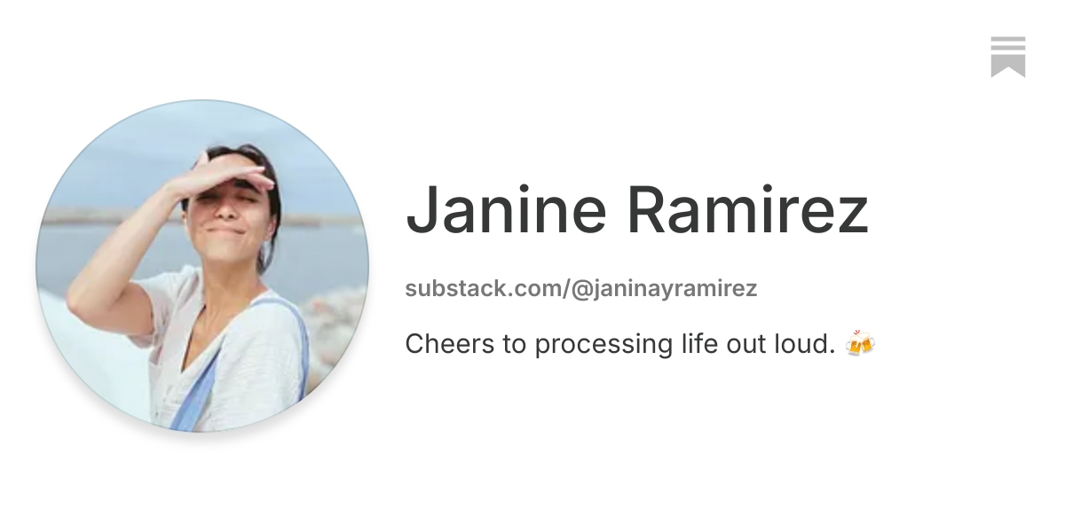 Janine Ramirez | Substack