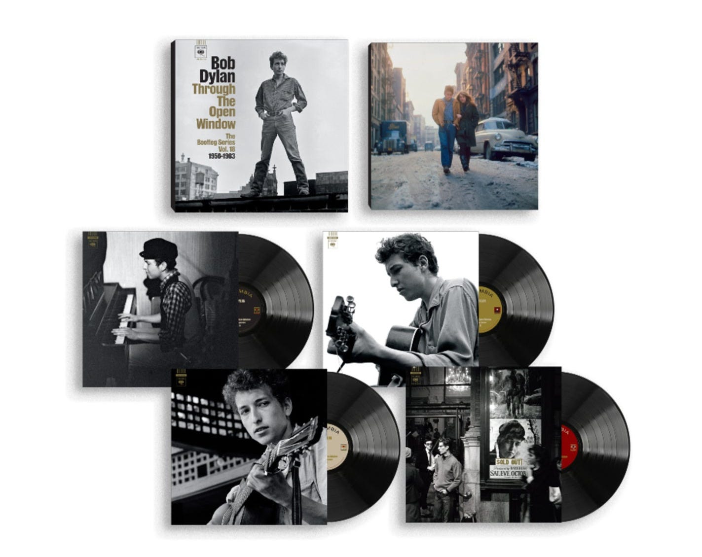Bob Dylan - The Bootleg Series Vol. 18: Through The Open Window, 1956-1963 Highlights LP Box Set