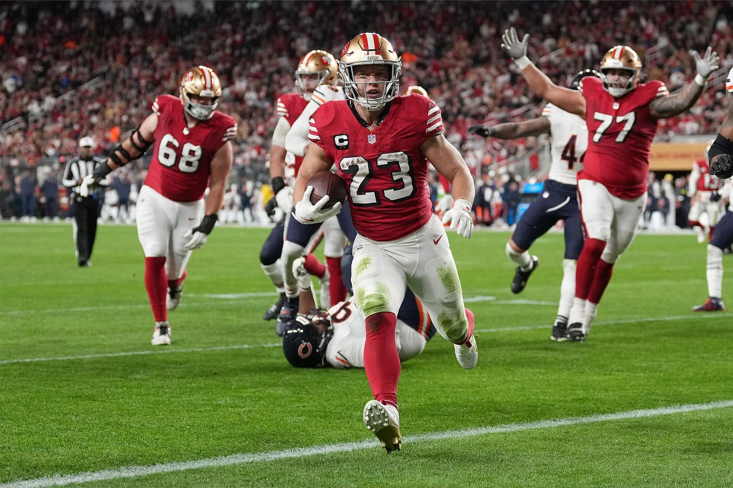 49ers outlast Bears 42-38 in instant classic on 'Sunday Night Football' 49ers outlast Bears 42-38 in instant classic on 'Sunday Night Football'