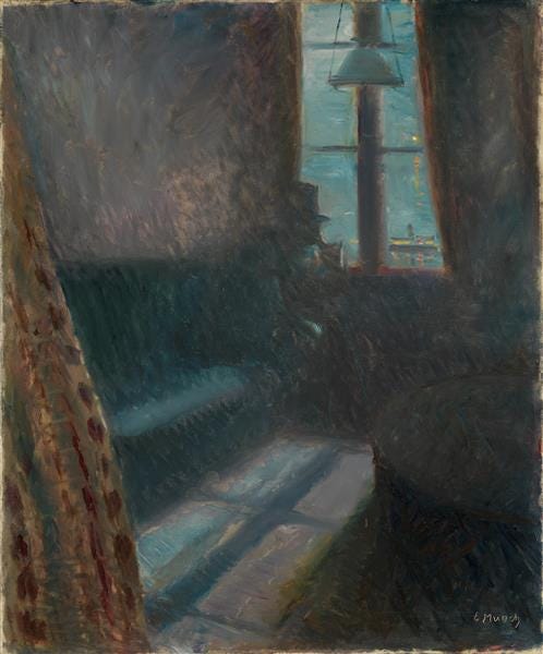 alone at night