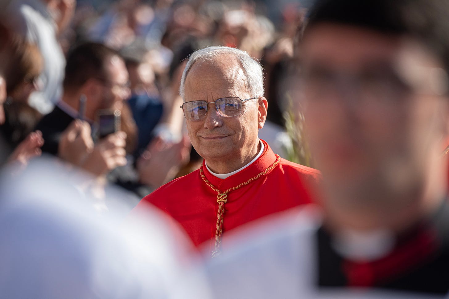 Cardinal Robert Prevost at the consistory on Sept. 30, 2023 Cardinal Robert Prevost at the consistory on Sept. 30, 2023
