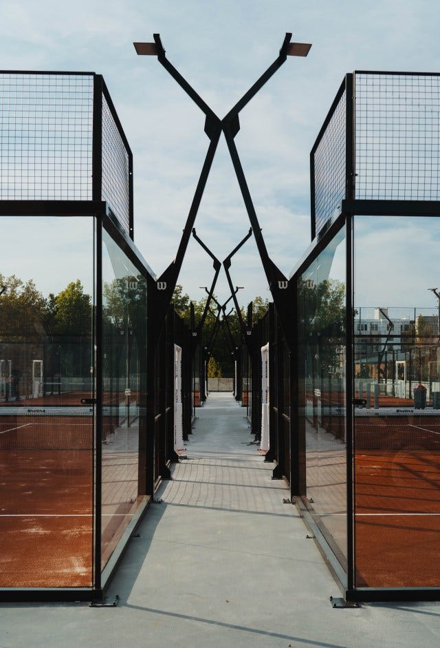 Sensa Padel courts in Nashville