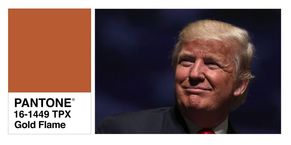 Donald Trump Pantone