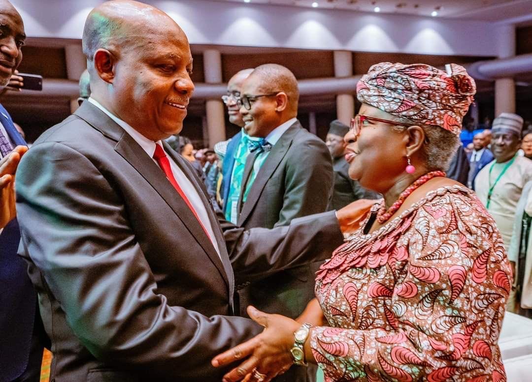 Ngozi Okonjo-Iweala on X: "Addressing the Nigerian Bar Association with an  audience of about 10,000 on the theme “Nigeria Needs A Social Contract” for  better security, economic, social and political governance. With