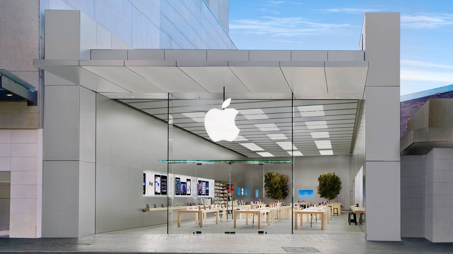 Apple Bondi's exterior as it appeared in 2010.