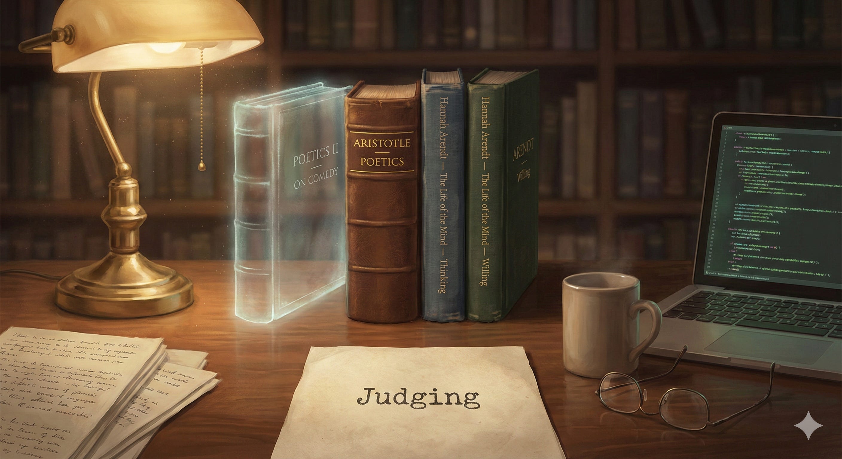 The Ghost Book: What Do We Want from Judging?