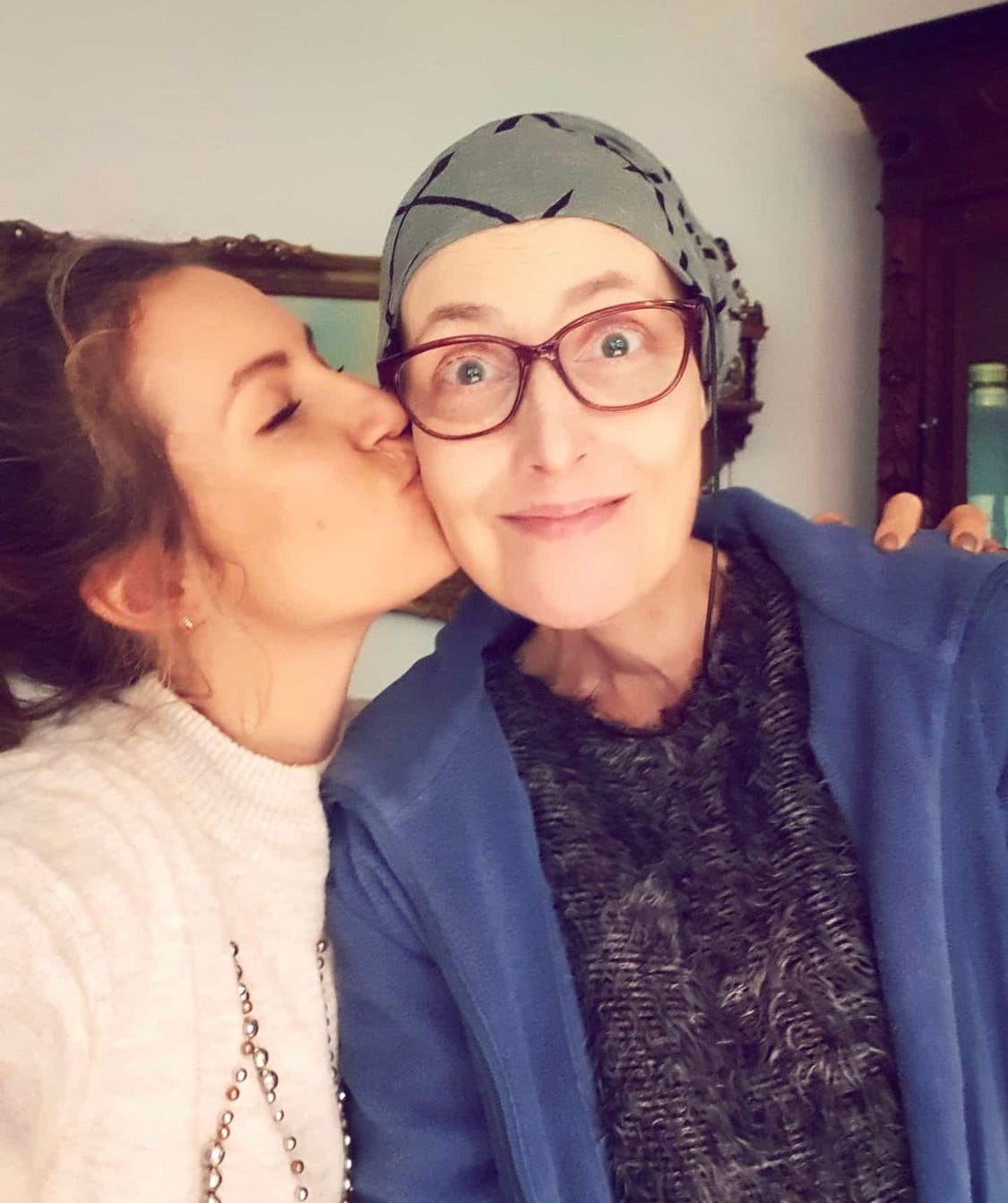 Sarah and her mother