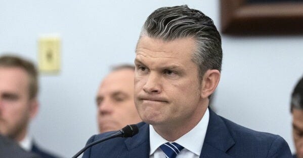 Hegseth faces Democrats in Congress for first time since Signal leaks | AP  News