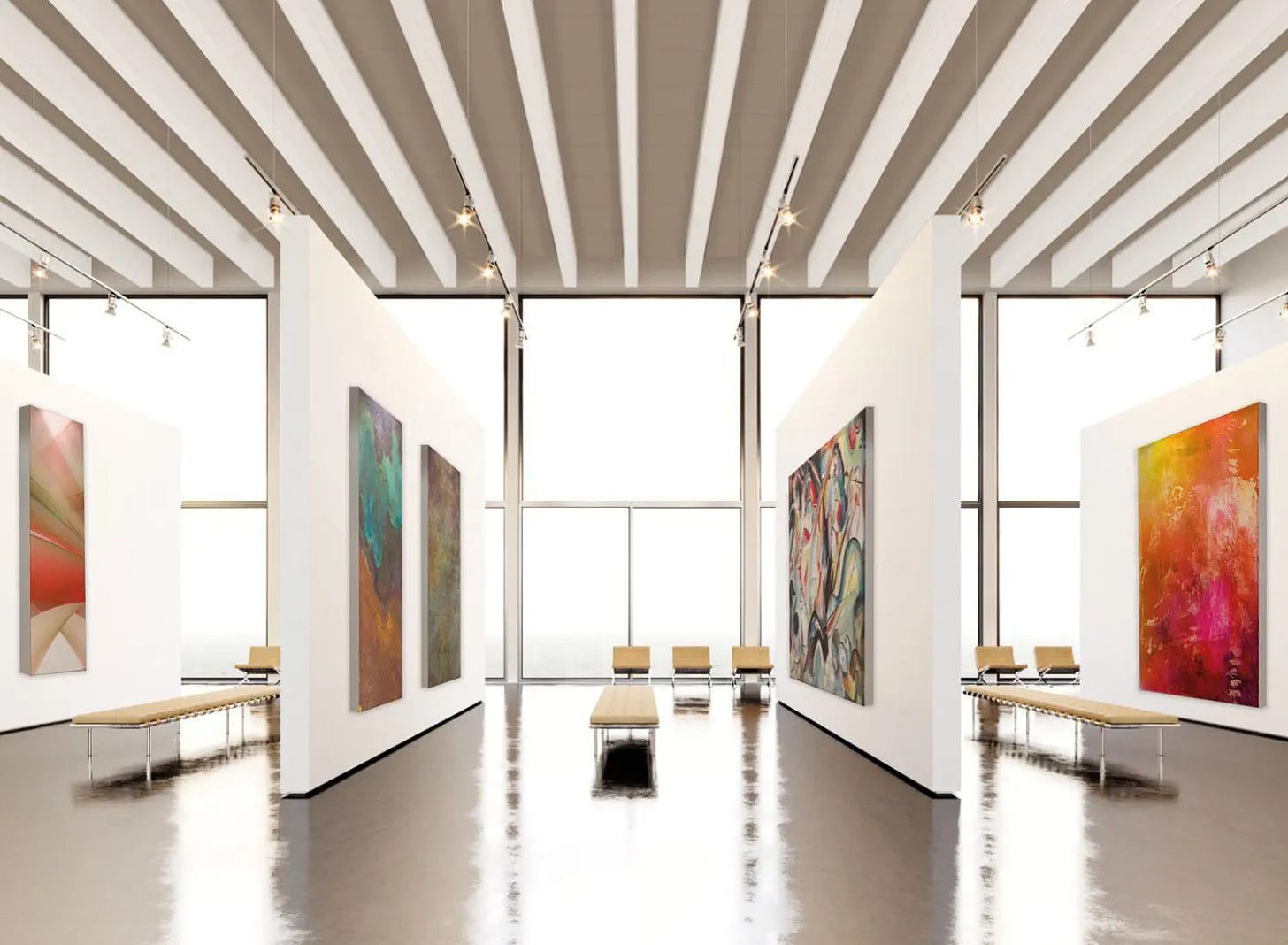 Aluminum acoustic baffle - MIX IN - Atena spa - steel / ceiling /  rectangular