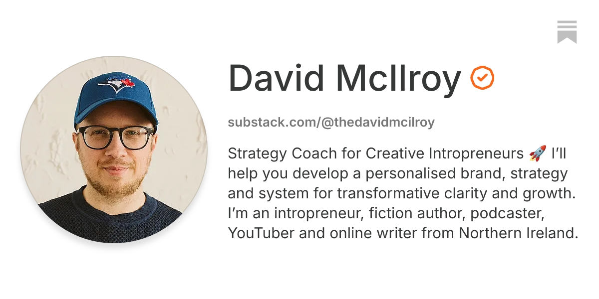 David McIlroy | Substack