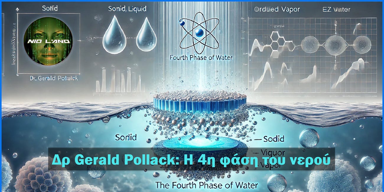 Δρ Gerald Pollack: Η 4η φάση του νερού