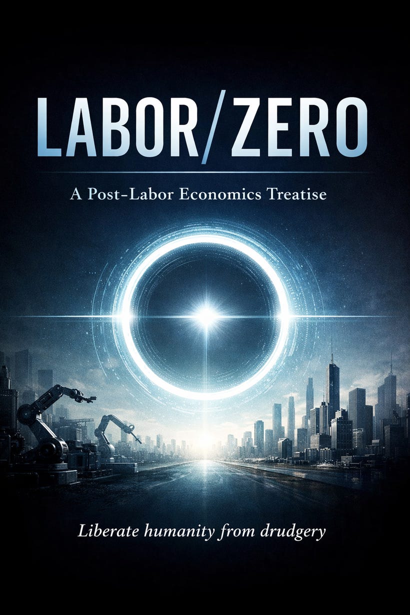 Labor/Zero Updates + Book Update - David Shapiro’s Substack