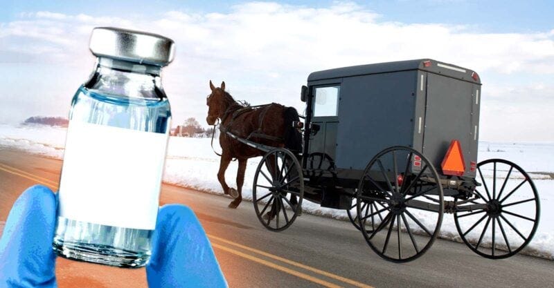 vaccine and amish buggy vaccine and amish buggy