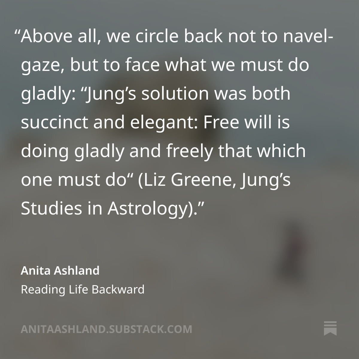 “Free will is doing gladly and freely that which one must do.”