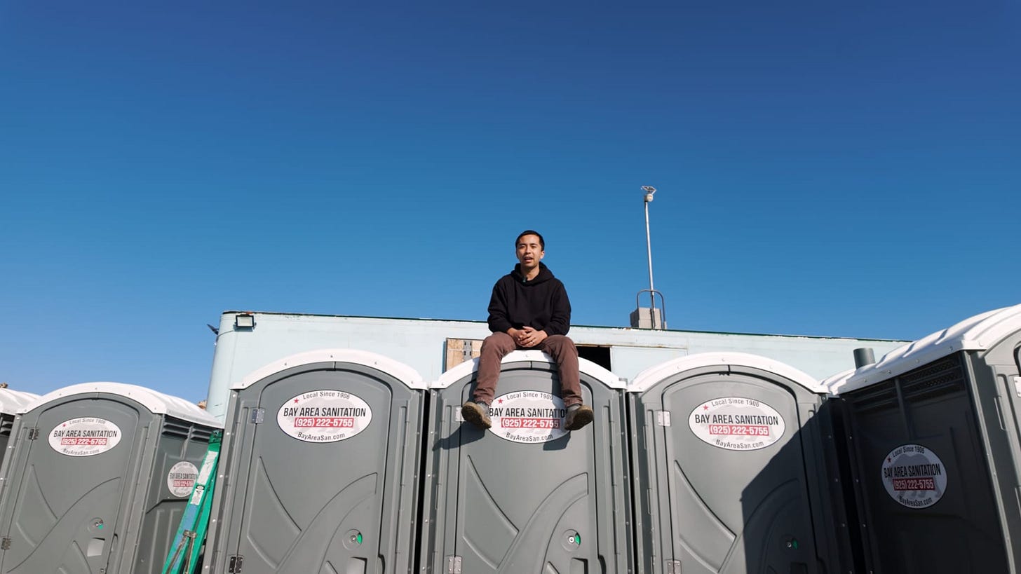 Daniel Tom is the owner and operator of Bay Area Sanitation. Daniel Tom is the owner and operator of Bay Area Sanitation.