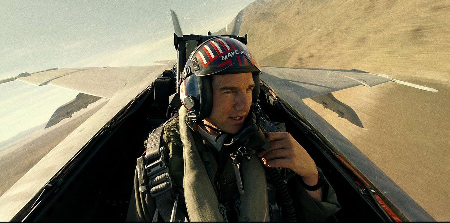 Scene from a fighter jet cockpit used as a metaphor for high-speed decision-making and risk in venture capital.