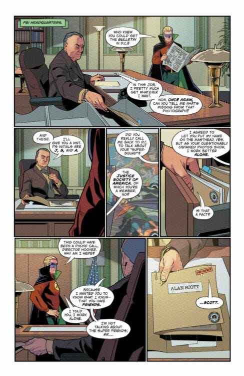 ALAN SCOTT: GREEN LANTERN #1 - Beautifully Complicated!