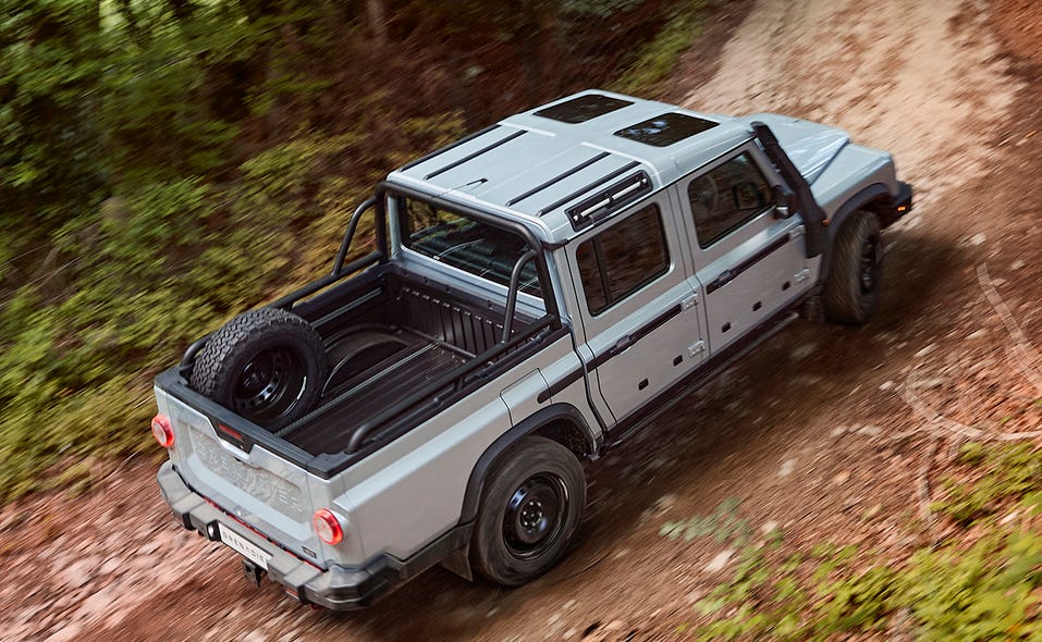 Ineos Grenadier Quartermaster rear off road