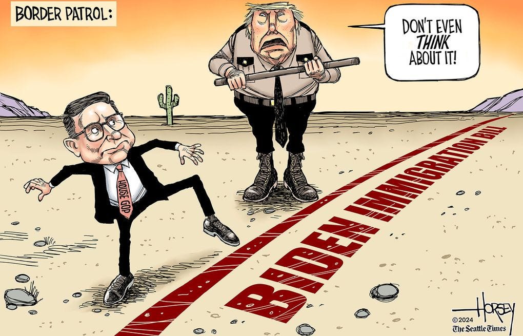 Crossing a line on border deal | The Seattle Times