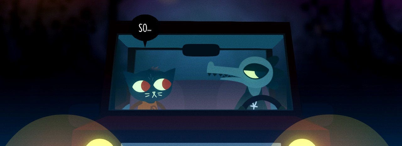 Night in the Woods. Night in the Woods.