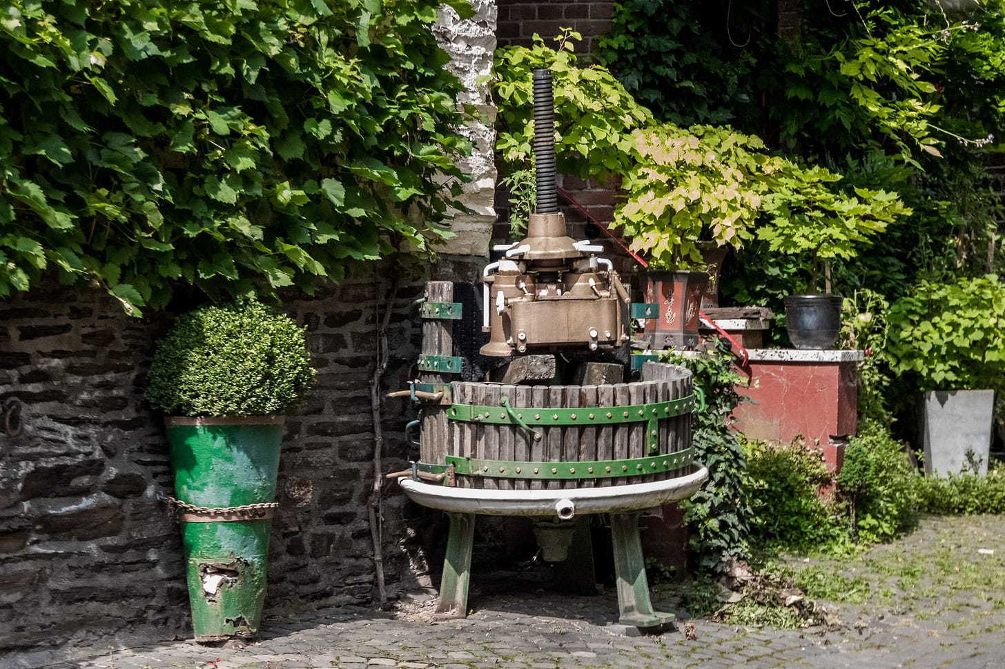 wine press