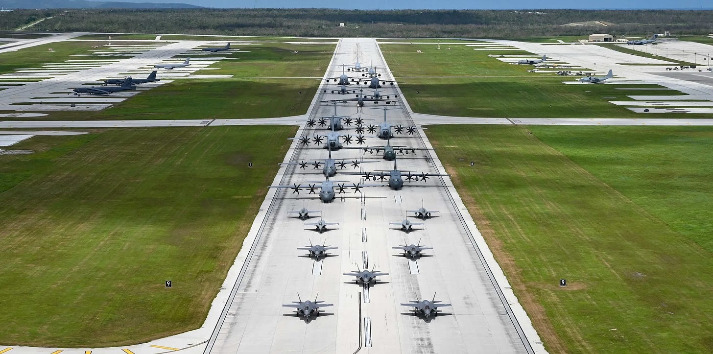 Andersen Air Force Base: The US Air Force's 'Unsinkable Aircraft Carrier'  In Guam