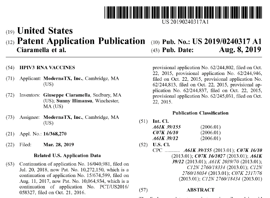 DNA Integration Risk: Moderna knows, FDA denies