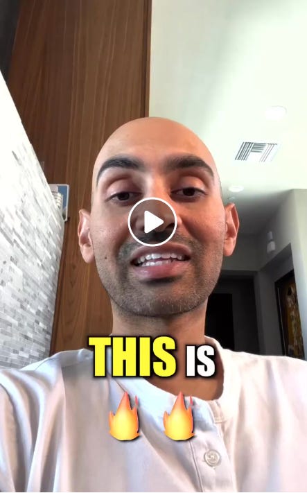 A screenshot of Neil Patel’s ad. Watch the full ad here.