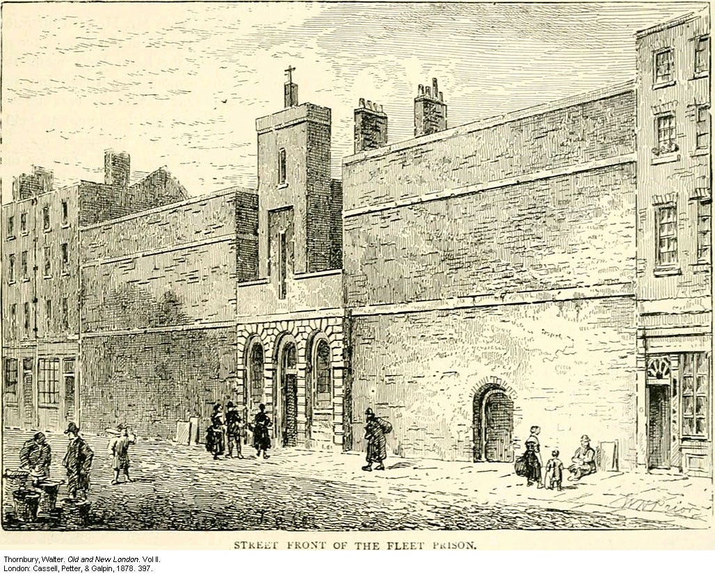 Notes on Fleet Prison. A Short History of Fleet Prison | by Madmedic |  Medium