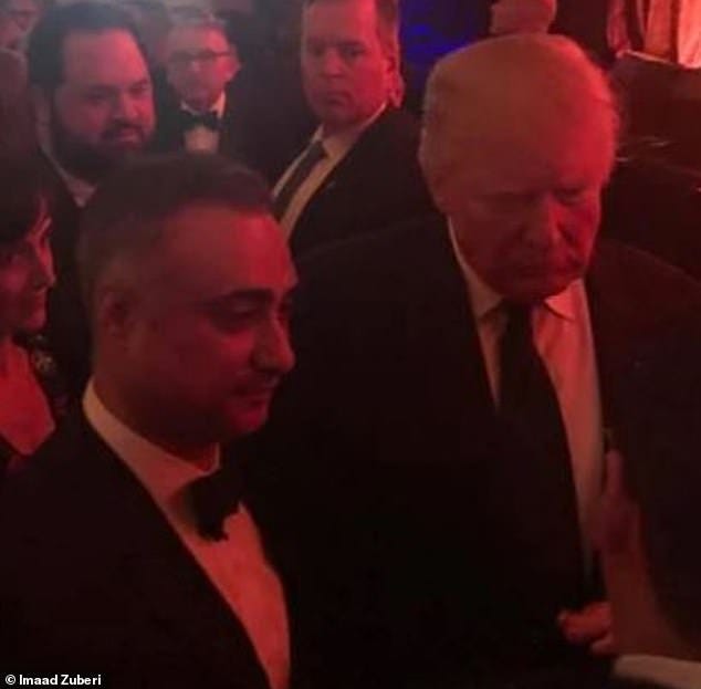 Imaad Shah Zuberi and President Donald Trump (Image via Google) Imaad Shah Zuberi and President Donald Trump (Image via Google)
