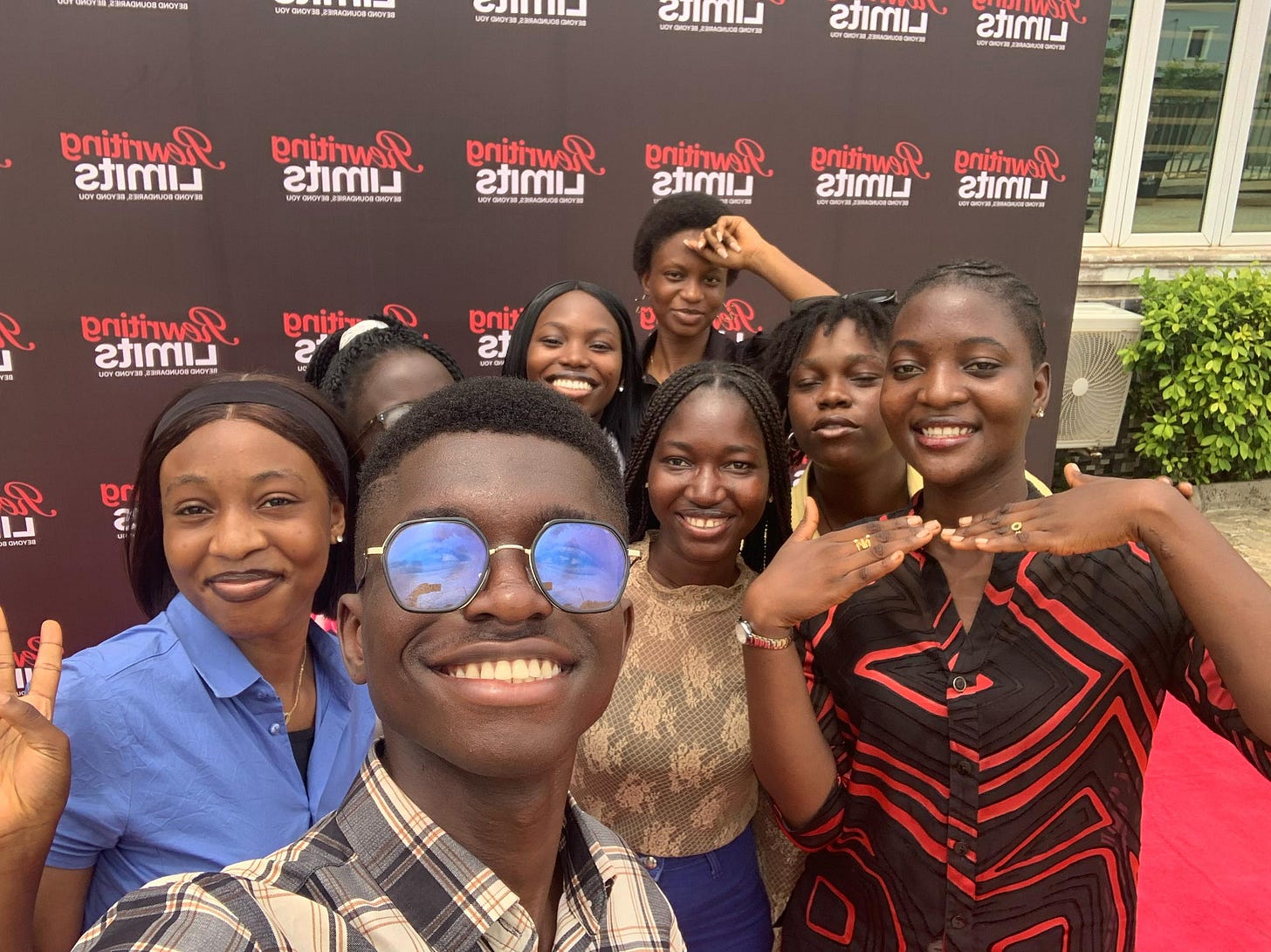 JCIN UNILAG members at the TEDx event at Anchor University.
