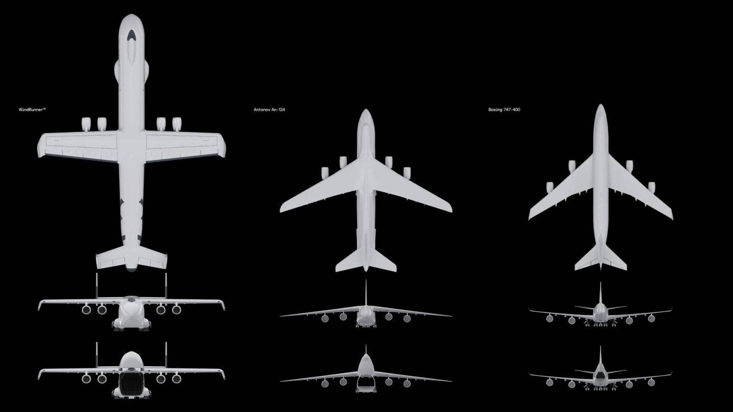 El nuevo avión más grande del planeta alcanzará los 108 ...