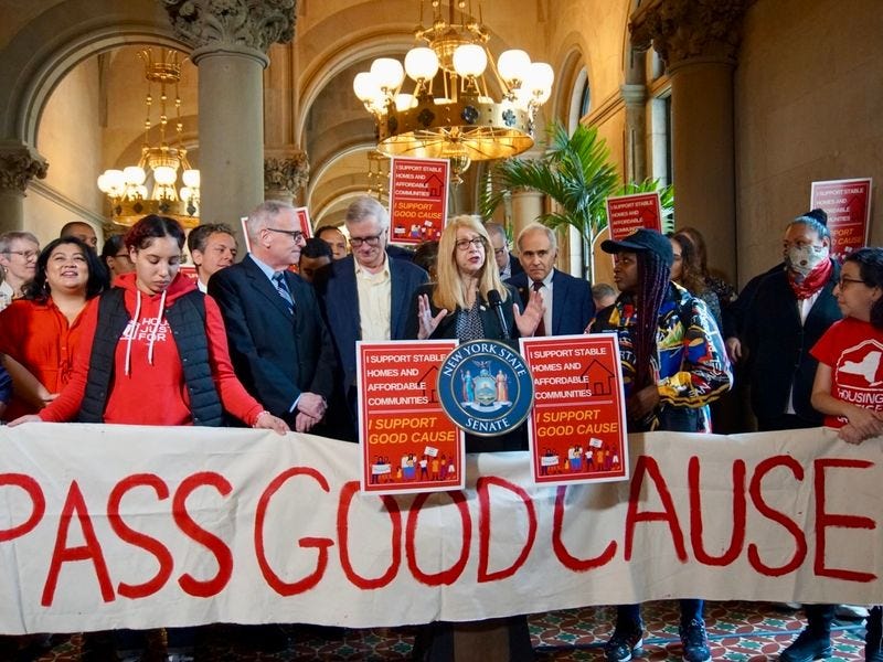 Impasse over 'good cause' eviction imperils New York's push for more  housing | Crain's New York Business