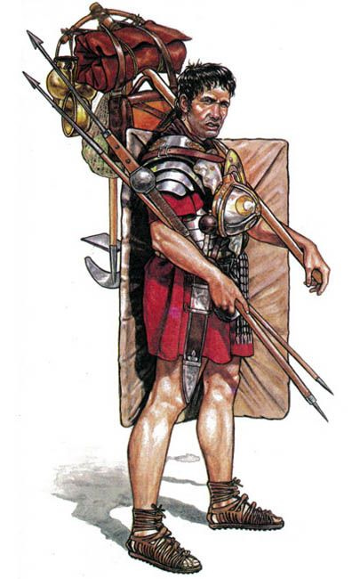 Roman legionary", Andrey Karashchuk (Aндрей Kаращук) They marched ...