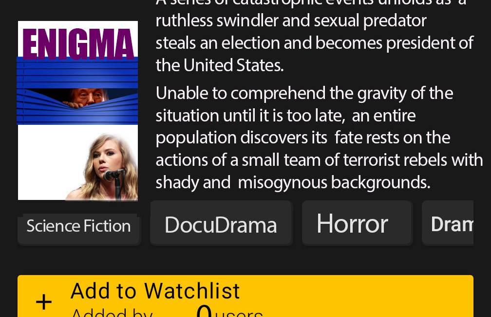 [SATIRE] Movie Review: Enigma