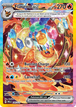 Flareon ex — Prismatic Evolutions, 146/131 Flareon ex — Prismatic Evolutions, 146/131