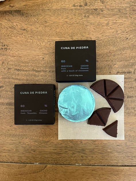 3 brands of Mexican chocolate tablets 