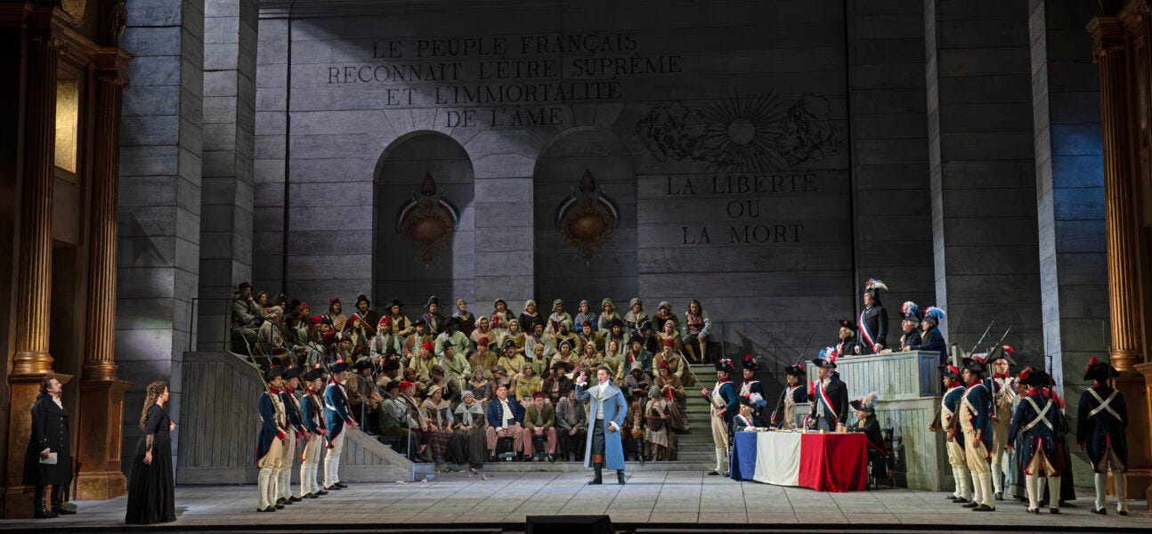 GIORDANO, Andrea Chénier – New-York (streaming) - Forum Opéra