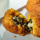 Arancini with Kale and Capers