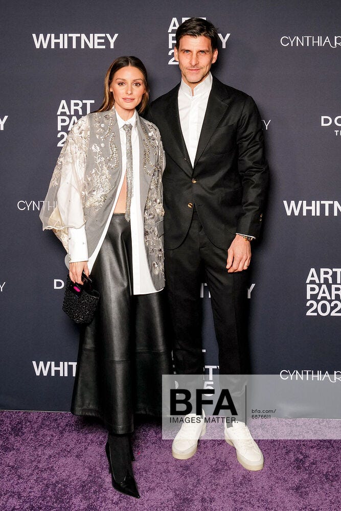 Olivia Palermo, Johannes Huebl at Whitney Museum Art Party 2025 / id : 6876611 by Jason Lowrie/BFA.com Olivia Palermo, Johannes Huebl at Whitney Museum Art Party 2025 / id : 6876611 by Jason Lowrie/BFA.com