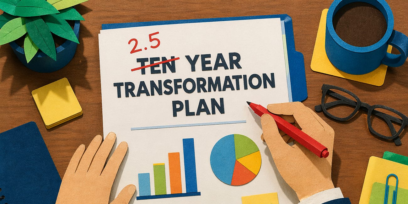 The Physics of Organizational Trust and Rapid Transformation
