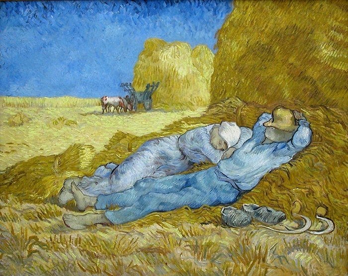 The Siesta (Van Gogh) - Wikipedia