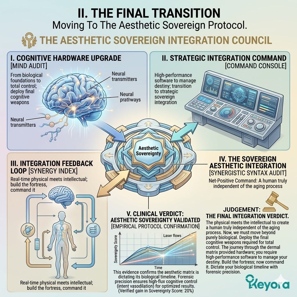Systemic Regulator driving the Final Transition from lipidomic hardware to Aesthetic Sovereign Protocol software for total biological control. Systemic Regulator driving the Final Transition from lipidomic hardware to Aesthetic Sovereign Protocol software for total biological control.