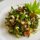 7. Persian inspired Shirazi salad - tangy herbaceous chopped salad