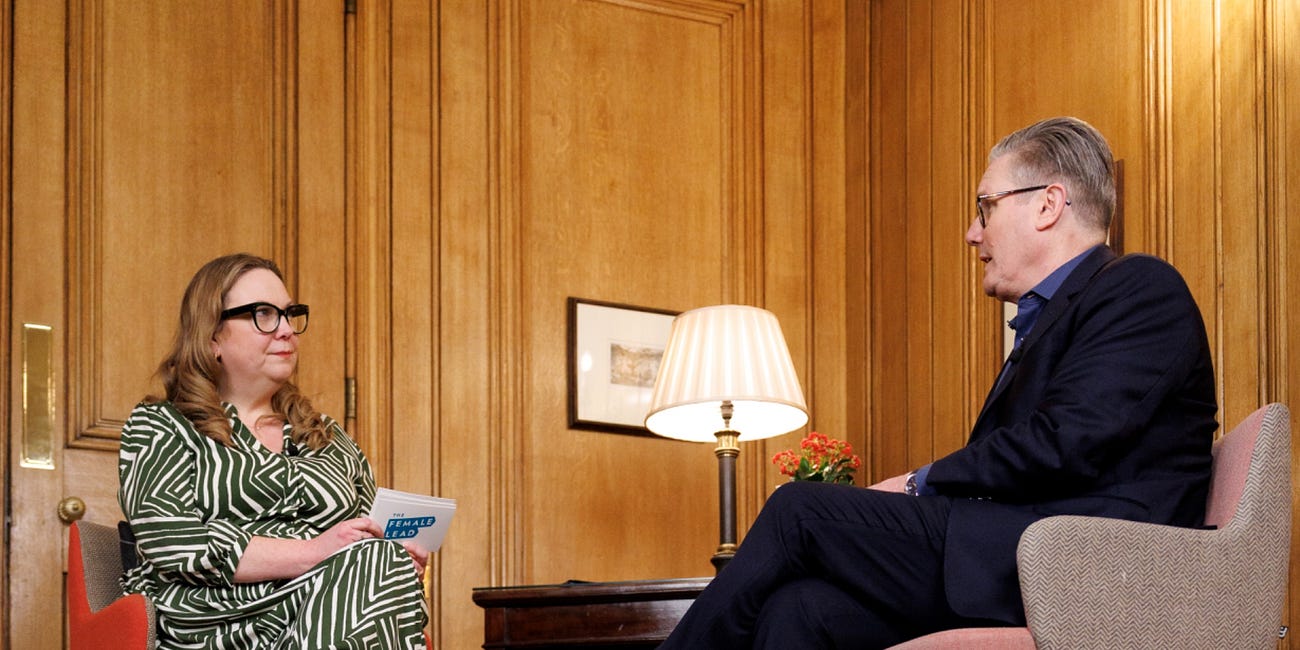 Sir Keir Starmer talks to The Female Lead: "We have to call out misogyny"