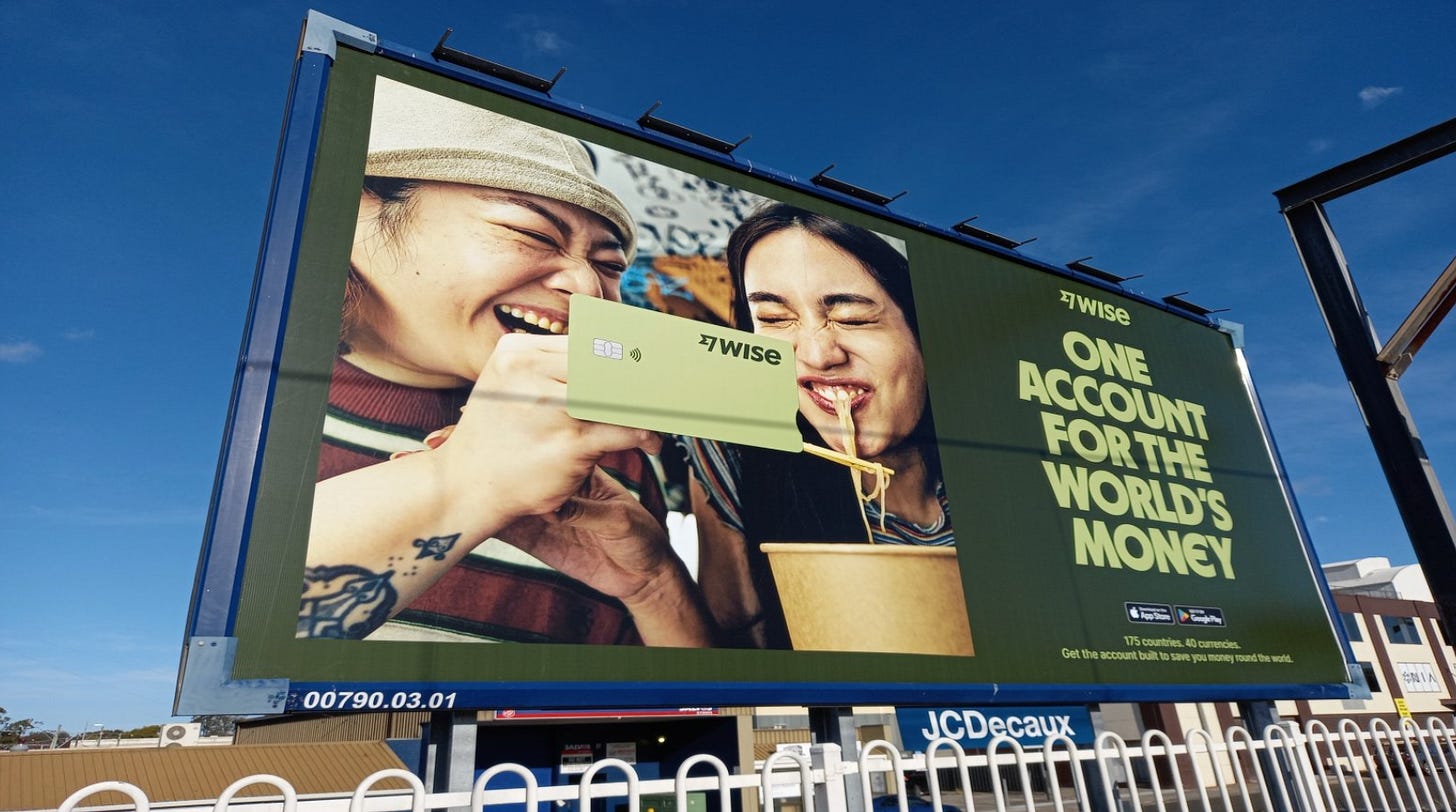 Wise Launches First Australian OOH Campaign In Sydney - B&T