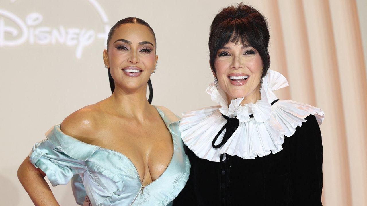 Image of Kim Kardashian and Kris Jenner Image of Kim Kardashian and Kris Jenner