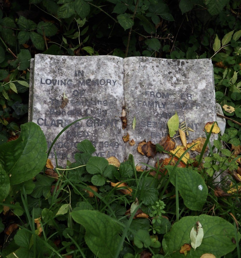 Clara Grant Grave, Tower Hamlets Cemetery
