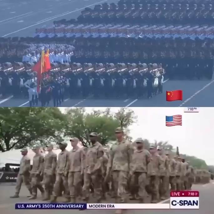 the China's military parade VS the US military parade : r/Sino